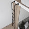 Replacement Bunk Bed Ladder/Only Double Loft Bed Ladders for Children/Cabin/Mid Sleeper Beds, Safety Camper Ladder with Tread Pads for Elderly Adults Kids, Library Ladder,Black-1.3m/4.2ft/51.1in