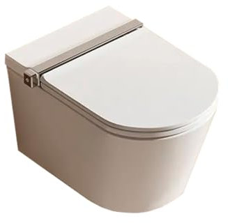 Inodoro de estilo japonés suspendido W270 | Limpieza con chorro de agua | Secado aire caliente | Mando a distancia| Descarga automática | Asiento calefactable