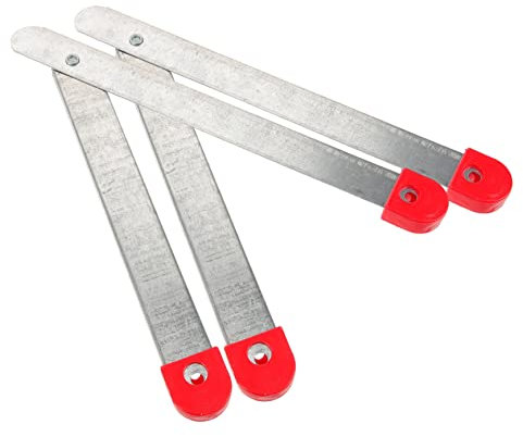 KITANDOVE 2 Stück Trittleiterscharnier Klapptrittleiterscharnier 47 Cm Leiter-haspe Scharnier Spurstange Für Dachbodenleiter