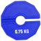 kowaku Dumbbell Fractional Weight Plate Add-on Change Weight Plate Easy to Store & Carry Gym Supplies for Kettlebell Micro Loading, Blue, 0.75kg