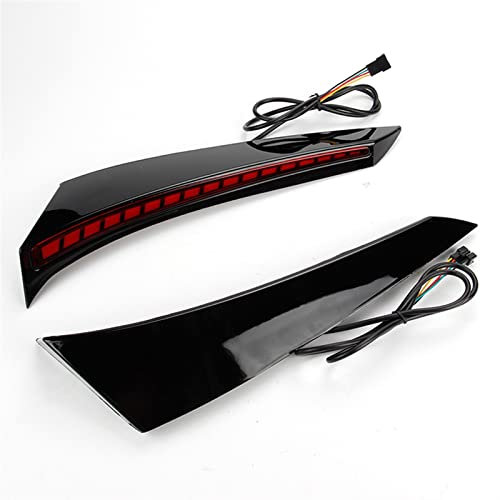 2 Pièces pour Toyota pour Sienna 2021 2022 LED Feux Arrière Voiture Conduite Clignotant Frein Côté Marqueur Lumière 12V LED Colonne Lampes Feu Stop Arrière