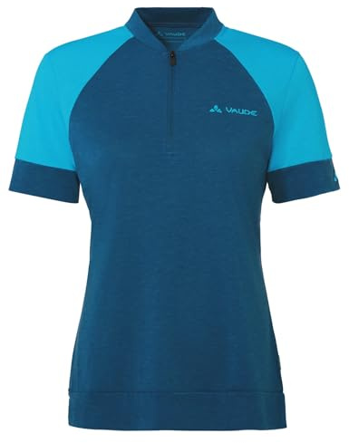 VAUDE Women's Altissimo Q-Zip Shirt, Funktionales Drirelease® Fahrradshirt für Damen