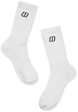 Berghaus Everyday Socken für Unisex Erwachsene, Weiß, S-M