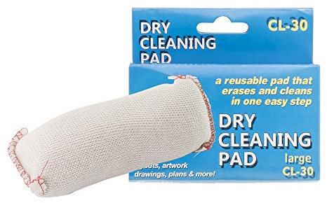 Borrador profesional del cojín de limpieza en seco