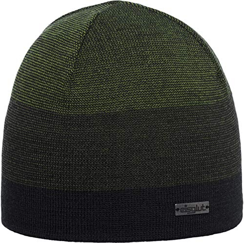 Eisglut Rentona Rewoolife Strickmütze, Oliv, M/57-58cm