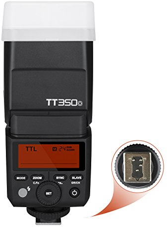 Godox TT350o TTL Kamerablitz Speedlite,2.4G HSS Blitz für Olympus Panasonic Mirrorless Kamera