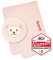 LALALO Steiff Babydecke Bestickt mit Namen, Individuelle Mädchen Kuschel- und Krabbeldecke, Personalisierte Decke mit Name für Babys als Geschenk zur Geburt, Geburtstag & Taufe (Rosa/Pink)