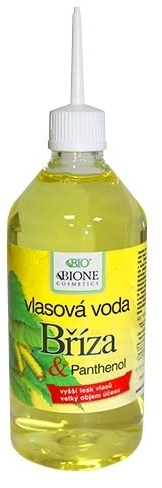 BIONE Bio Kräuter Haarwasser/Haar Tonic mit Birken-Extrakte & Panthenol ohne Mineralöl, Silikone, Parabene - 215 ml!