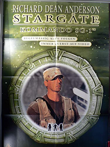 Stargate Kommando SG-1 - Videoposter A1 84x60cm gefaltet (g)