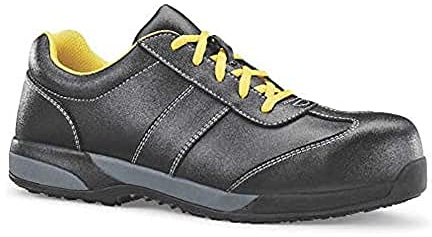 Shoes for Crews Sicherheitsschuhe Clyde – Rutschhemmder Arbeitsschuh mit Stolperschutz und Zehenkappe, wasserabweisendes Obermaterial Mikrofaser, S3 – für Herren
