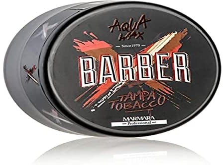 barber marmara MARMARA TAMPA TOBACCO Aqua Hair Wax 150ml Gel-Wax mit Wet-Effekt Haarwachs mit Glanz