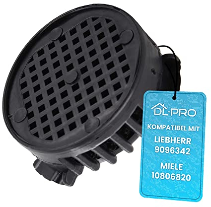 DL-pro Filtro de carbón activado Filtro redondo adecuado 45mm para Liebherr 9096342 para la combinación de refrigerador y congelador frigorífico