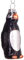 BRUBAKER Pinguin - Handbemalte Weihnachtskugel aus Glas - Mundgeblasener Christbaumschmuck Figuren lustig Deko Anhänger Baumkugel - 7.5 cm
