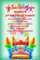 Bespoke Candy Delights 30 Bouncy Castle Birthday Party Invitations - Invites With Envelopes BD91 3rd 4th 5th 6th 7th 8th 9th 10th 11th 12th 13th Birthdays