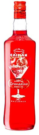 Antonio Nadal Destilerías Caimán Jarabe Granadina (Sin Alcohol) - 1000 ml