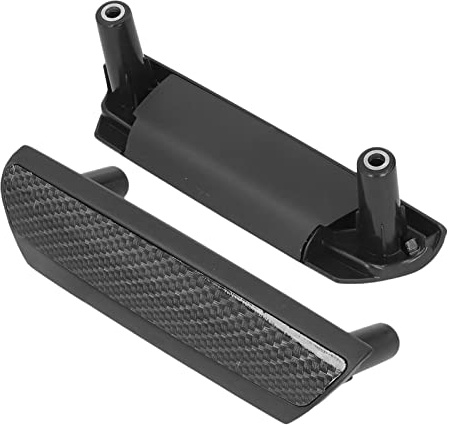 01 02 015 Front Interior Door Handle Cover, Plastic 7H0 867 179 F Perfect Fit Carbon Fiber Color Replacement for T5 03‑15 for Modification