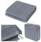 Laneetal Vorzeltteppich 250x500cm, Campingteppich Outdoor mit Heringe Campingmatte, Zeltunterlage,Outdoor Teppich für Wohnmobil, Zeltteppich mit ösen Tragetasche aus HDPE 280 g/㎡, Zeltböden,Blau-Grau