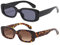 kimorn Rechteckig Sonnenbrillen für Damen Herren Trendige Retro Mode Brille 90er Vintage modisch UV 400 Schutz Quadratischer Rahmen K1200