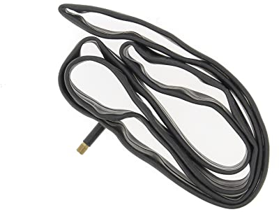 esKapad Chambre A Air Velo de Route 700x35/43c Valve Schrader Fahrradschlauch, 700 x 35/43 C, Ventil, Schwarz