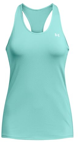 Under Armour Damen UA HG Armour Racer Tank, leichtes und kühlendes Damen Sporttop, schweißableitendes Sport Tank Top mit 4-Way-Stretch