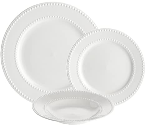 LA PORCELLANA BIANCA LaPorcellanaBianca Set Table 18 Assiettes (6 Places) Colline