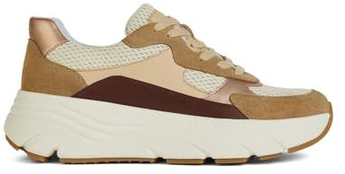 Geox D Diamanta B, Platform Donna, Pelle, 41 EU