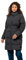 Jack Wolfskin Damen Frozen Lake Coat W Daunenmantel, Black, XXL