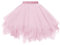 Dressever Damen Tüllrock 50er Rockabilly Petticoat Retro Tutu Ballet Cosplay Prom Abendkleider Anlass Rosa X-Large