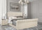 Ottoman Storage Bed Velvet Double Bed Frame with Wooden Slats, Ottoman Bed with Mattress Included, Upholstered Gas Lift Up Bed Frame with Storage, (4ft6 Beige Double)