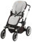 Norababybags - Colchoneta reversible para silla Bugaboo - comodidad y estilo en tus paseos - Etnic Gris 43x88x1 cm
