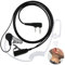 Auriculares Walkie Talkie de 2 Pines con Botón PTT, Pinganillo Transparente Tubo Acústico Compatible con Baofeng UV-5R BF-888S RT24 RT622 RT27 RT619 Kenwood Proster