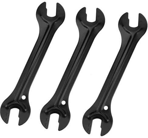 3 Stück 13/14/15/16 mm Fahrrad Reparatur Werkzeug Fahrrad Nabenschlüssel Kegelschlüssel schwarz
