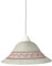 Lampadario a Sospensione Classico in Vetro, 1 Luce, per Cucina, Bagno, Camera, Soggiorno, Scala, Corridoio art. Greca rosa
