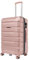 CYTECH - Grande Valise de Voyage avec Serrure à Code - 75 cm - Rose Poudré - Légère et résistante en Abs - 4 Roue Ultra Fluide