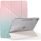 AKABEILA Custodia per iPad 9 2021 10.2/8 2020/7 2019 Custodia Ibrida Trasparente PC TPU Basamento In Pelle Sottile Copertura Automatica Wake/Sleep Magnetica Folio Caso