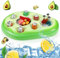 Porte-gobelet gonflable en forme de fruit (ananas/avocat) – 4 porte-gobelets + plateau glacière pour piscine, jacuzzi et fêtes d'adultes