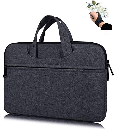 Portable Drawing Tablet Monitor Carrying Bag Case Protective Sleeve for Huion KAMVAS Pro 13 GT-133,GT-116, Huion Q11K V2, Wacom Cintiq 13HD, Xp-Pen Artist12 (Space Gray)