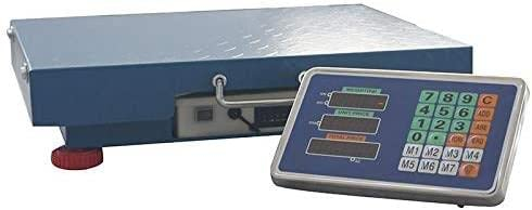 KATSU Tools Bilancia digitale wireless in acciaio 500KG 50x60cm