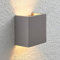Lindby Beton Wandleuchte, Wandlampe Innen Smira (Modern) in Alu aus (1 flammig G9) - Wandstrahler Wandbeleuchtung Schlafzimmer/Wohnzimmer Licht nach oben & unten Wohnzimmerleuchte