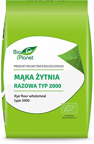 Fullkornsrågmjöl typ 2000 BIO 1 kg - BIO PLANET