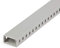 StarTech.com Chemin de câbles à Fente Ouverte avec Couvercle, 50 mm de Large x 25 mm de Hauteur – 2 m de Longueur – Fentes de 8 mm, Cache-câble réseau en PVC, 25 câbles Maximum, certifié UL, TAA