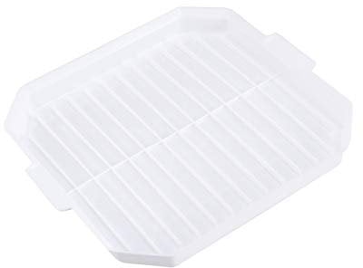 2 Pcs Egg Trays for The Egg Grill Pizza Cooker Oven Roasting pan Plastic Crisper Pan Oven Bacon Tray Oven Tray Plastic Cooking Utensils Sausage Rack White pots and Pans Food