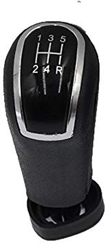 QINKO 5/6-Gang-Auto-Schaltknauf Fit für Mercedes Benz C-Klasse W202 W208 E-Klasse W210 W203 S203 W245 W169 2004-2012 W168 1997-2004-12345R