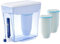 ZeroWater Wasserfilterstation Kombi-Set, 4,7 L mit 3 Filterkartuschen und Wasserqualitätsmessgerät, BPA-frei,NSF-zertifiziert, Ideal um Kalk, Blei und andere Schwermetalle zu reduzieren