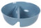 UItrccqapd Anti-soggy Cereal Bowls,PP Material,Salad Bowl,Can Be Sub-packaged Fresh & Crunchy,Microwave Safe,For Ice Cream Topping,Yogurt Berries,Fries Ketchup(Gray Blue)