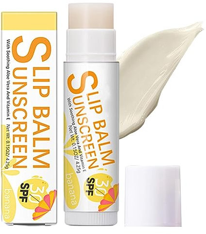 Lippenbalsam mit Sonnenschutz,Bum Sun Lippenbalsam SPF30 - Lippen-Sonnenschutz mit Sonnenschutz, Sonnenschutz in Reisegröße für die Lippen, der schützt, beruh und Feuchtigkeit spendet