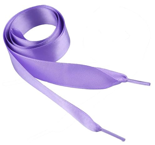 maDDma Schnürsenkel Satin glänzend 1 Paar 110cm x 19mm Bekleidungskordel Kordel Schnüre