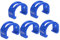 KITANDOVE 5st Fahrradschnalle Schaltwerk Clips Rennrad-c-Clips Bremsleitungsklemme Fahrradleitungsrohr-befestigungsschelle Fahrradkabeladapter Schaltklemmen Drahtklemmen Aluminiumlegierung