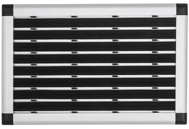 Floortex Doortex® Alumat Outdoor Entrance Mat, Black - 40 x 60cm