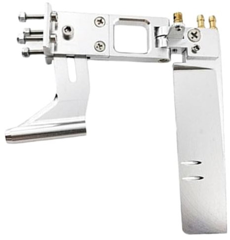 Marine Ladder Mount - Water Resistant Ladder, Shaft Support Set | 4.33 Boat Absorbent Rudder with 0.15 Aluminum Alloy Shaft Bracket for Catamaran and Marine